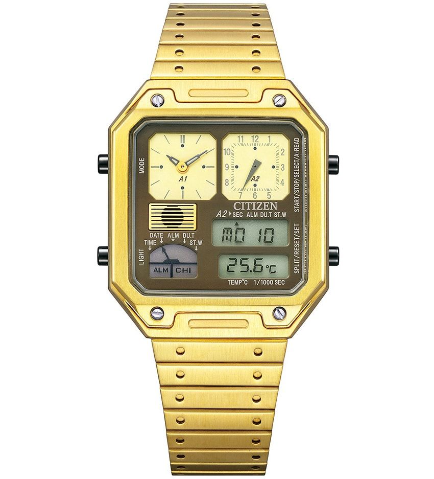 昭和レトロなシチズン「サーモセンサー」ゴールド！ 500本限定時計の5つのポイント - 3枚目の画像