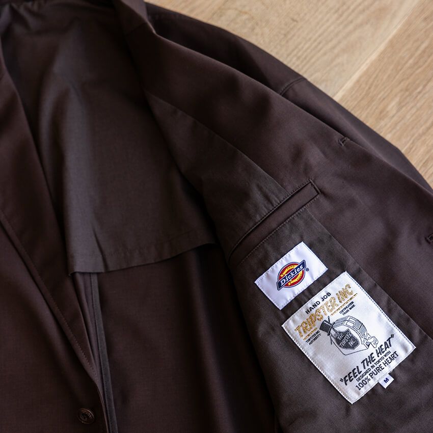 野村訓市「ディッキーズ」のセットアップ新作はよりスーツらしく。限定でネーム刺繍も！ - 11枚目の画像