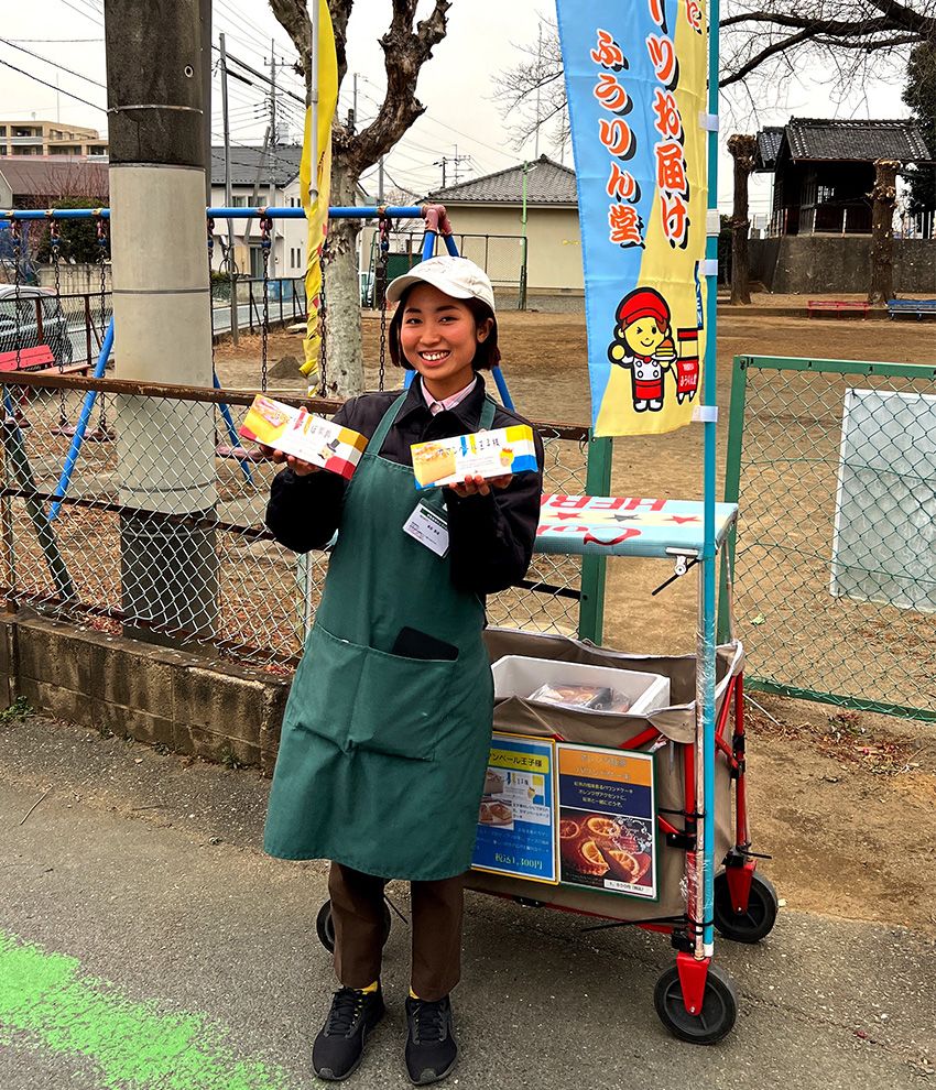 栃木なまりが残る移動販売の看板娘が、リアカーを引いて1日平均2万歩を歩いていた - 8枚目の画像