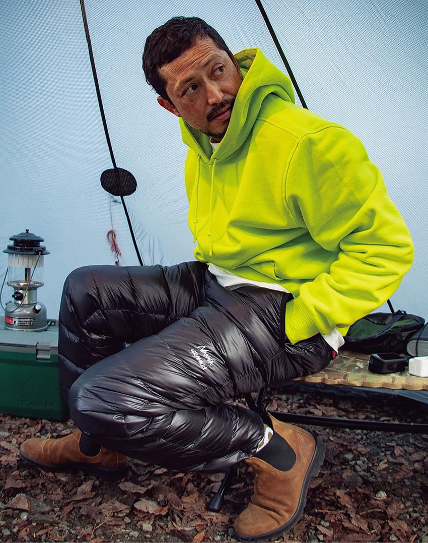 池内博之がキャンプ沼“2周目”突入！ いま気になるのはポータブル電源＆ダウンパンツ - 2枚目の画像