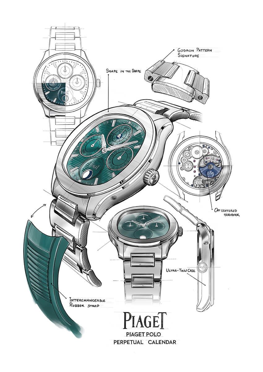 コレクション初の永久カレンダー「ピアジェ ポロ」。8.65mmに搭載された複雑機構の精度 - 7枚目の画像
