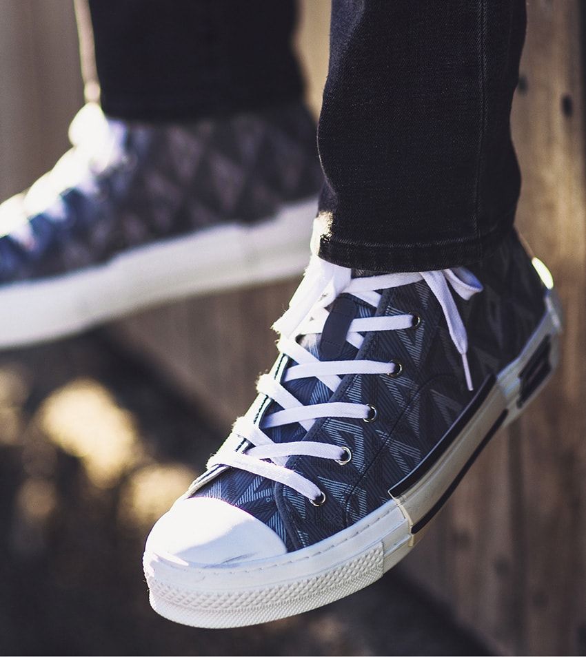 ボッテガのグリーン、ディオールのダイヤモンド。色＆柄で攻める秀逸スニーカー - 3枚目の画像