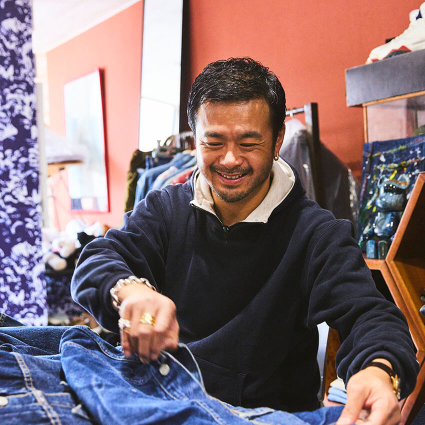 42年製 幻の大戦モデルがソース。デニム王・藤原がヘビロテするG