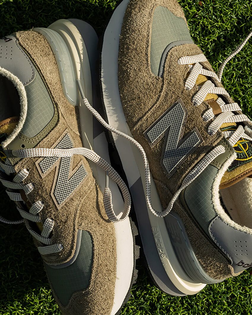 ストーンアイランドのパッチが付いたニューバランス「574」が2月16日に発売！ - 8枚目の画像