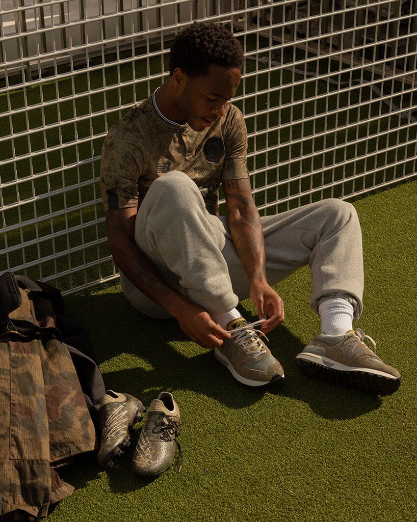 ストーンアイランドのパッチが付いたニューバランス「574」が2月16日に発売！ - 4枚目の画像