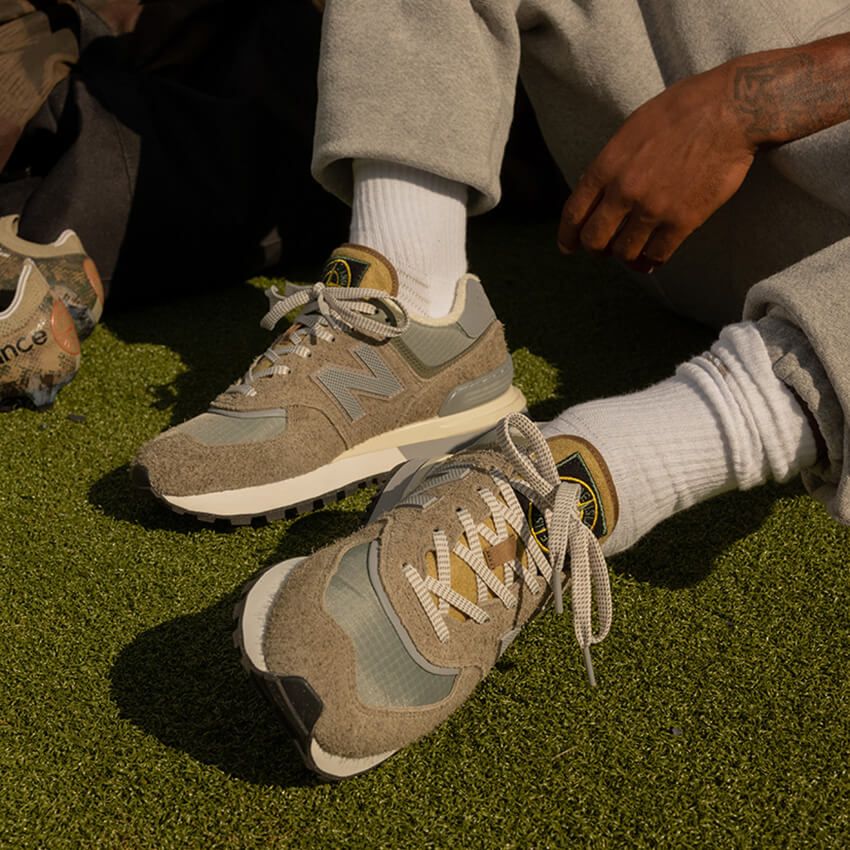 ストーンアイランドのパッチが付いたニューバランス「574」が2月16日に発売！ - 6枚目の画像