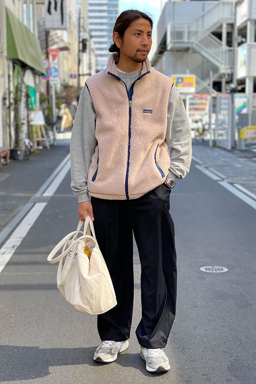 「パタゴニア」使いが上手い6人のコーデ集。冷え込む春先に活躍するアイテムを紹介！ - 6枚目の画像