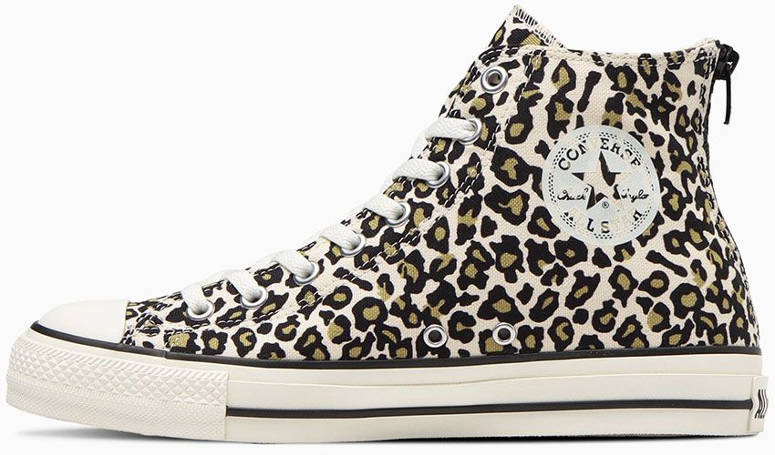 “オジサンのヒョウ柄”の模範解答。「コンバース」の踵ジッパー仕様なら脱ぎ履きも楽！ - 3枚目の画像