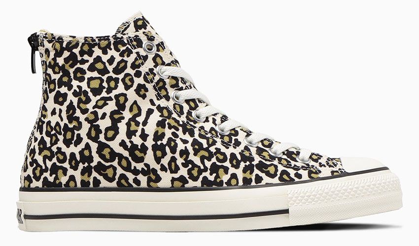 “オジサンのヒョウ柄”の模範解答。「コンバース」の踵ジッパー仕様なら脱ぎ履きも楽！ - 5枚目の画像