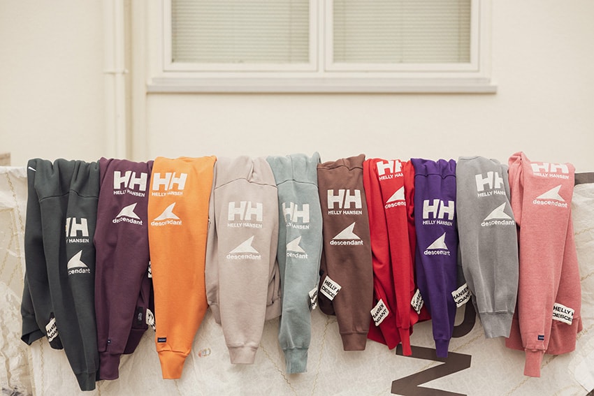 ディセンダント×ヘリーハンセン。ヨットの帆をアップサイクルして海を