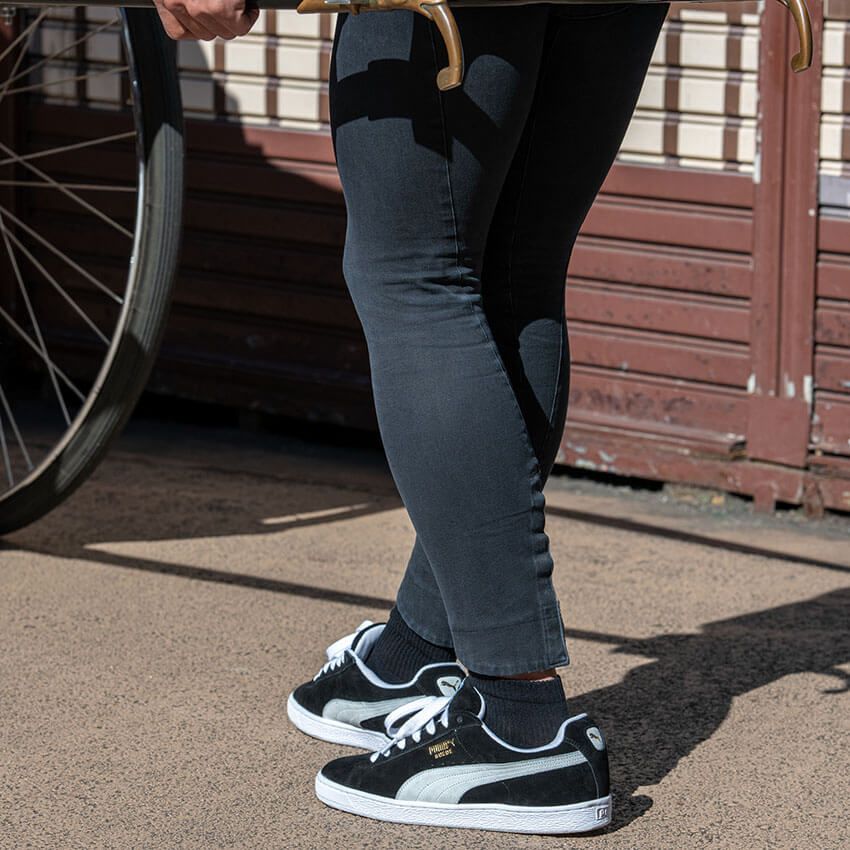 ビームス別注の“ファット”な「プーマ」スウェード。 人気のブラックで再登場 - 3枚目の画像