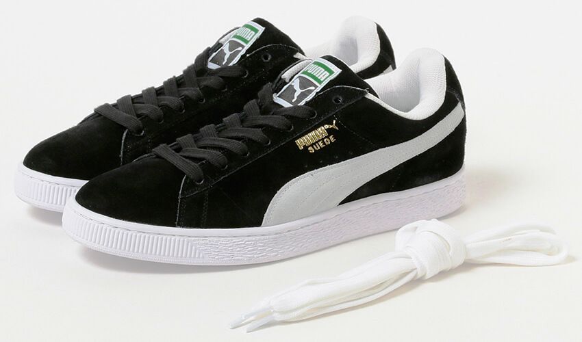 ビームス別注の“ファット”な「プーマ」スウェード。 人気のブラックで再登場 - 14枚目の画像