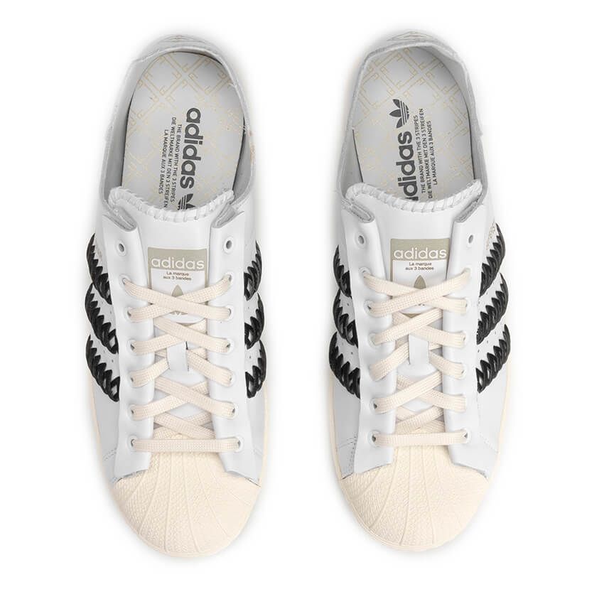 「アディダス オリジナルス×フットインダストリー」クラフト感あるスーパースター他2型を発表 - 7枚目の画像