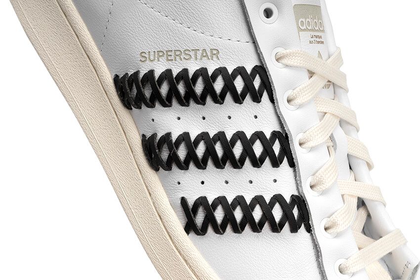 「アディダス オリジナルス×フットインダストリー」クラフト感あるスーパースター他2型を発表 - 9枚目の画像
