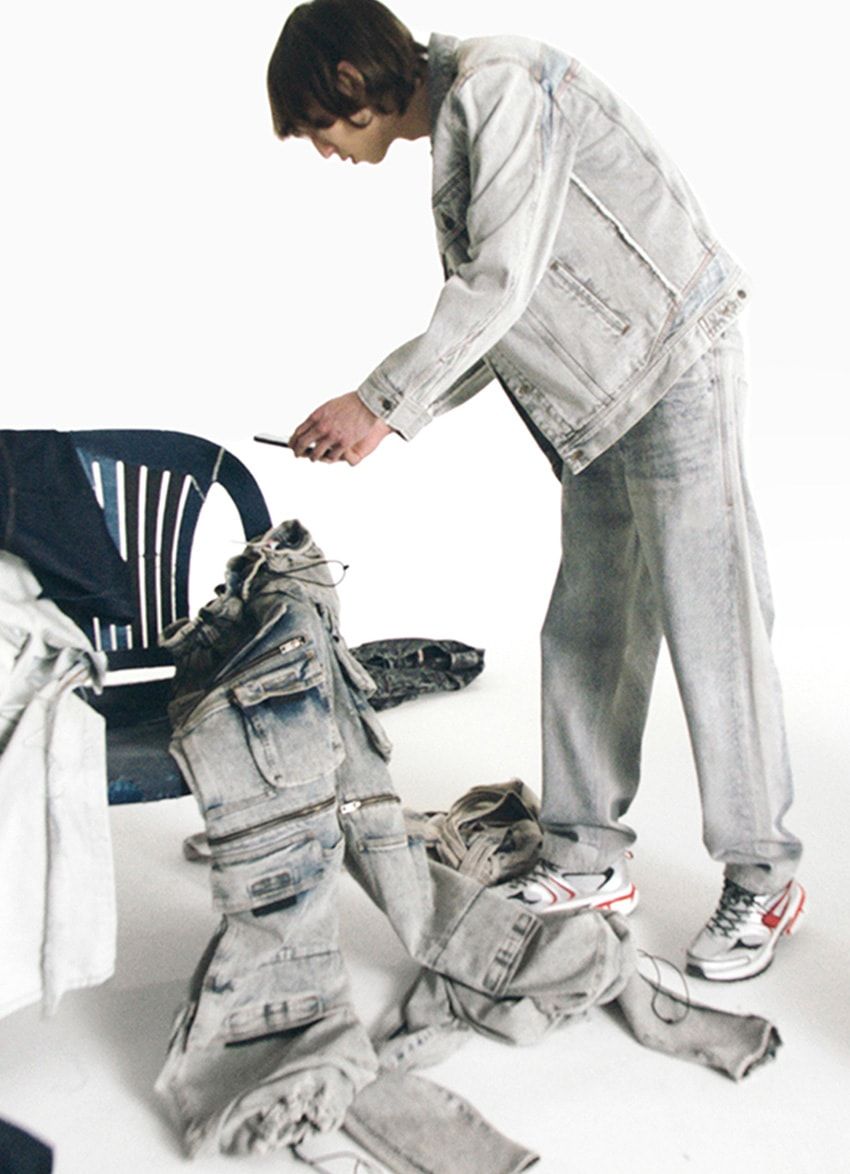 デニムの製造工程を再構築。新登場のサステナコレクション「ディーゼル・リハブデニム」 - 10枚目の画像
