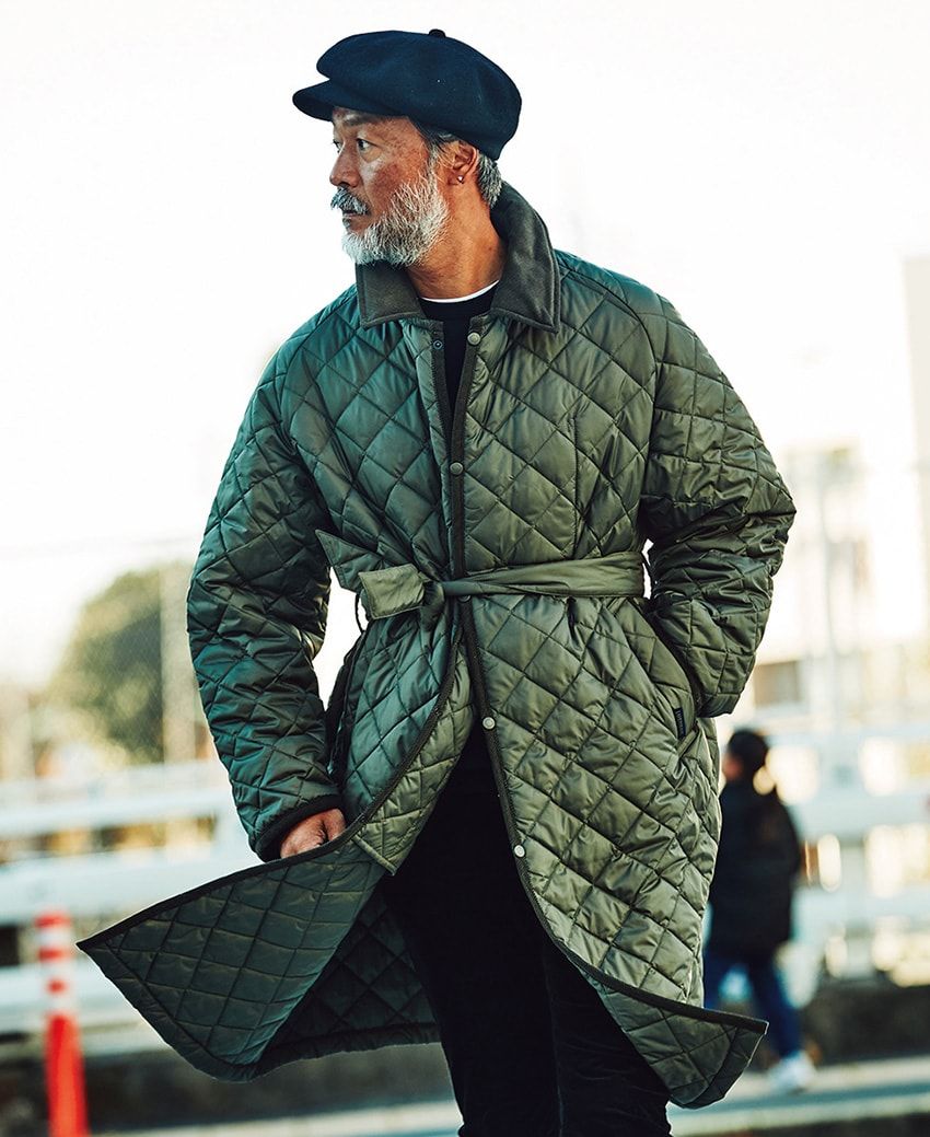 種カジ流・春のコートスタイル。ベルト付きのラベンハムを選んだ理由と着こなし方 - 2枚目の画像