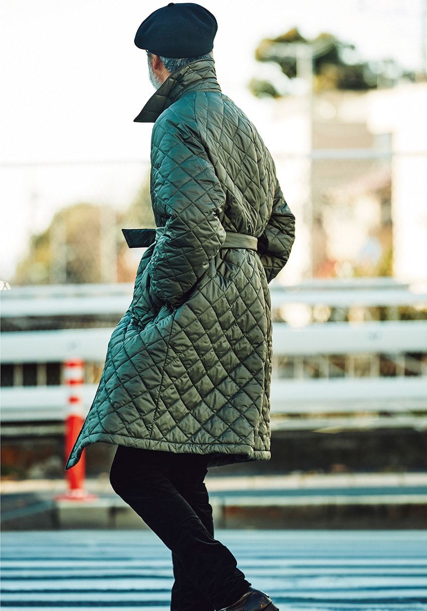 種カジ流・春のコートスタイル。ベルト付きのラベンハムを選んだ理由と着こなし方 - 3枚目の画像