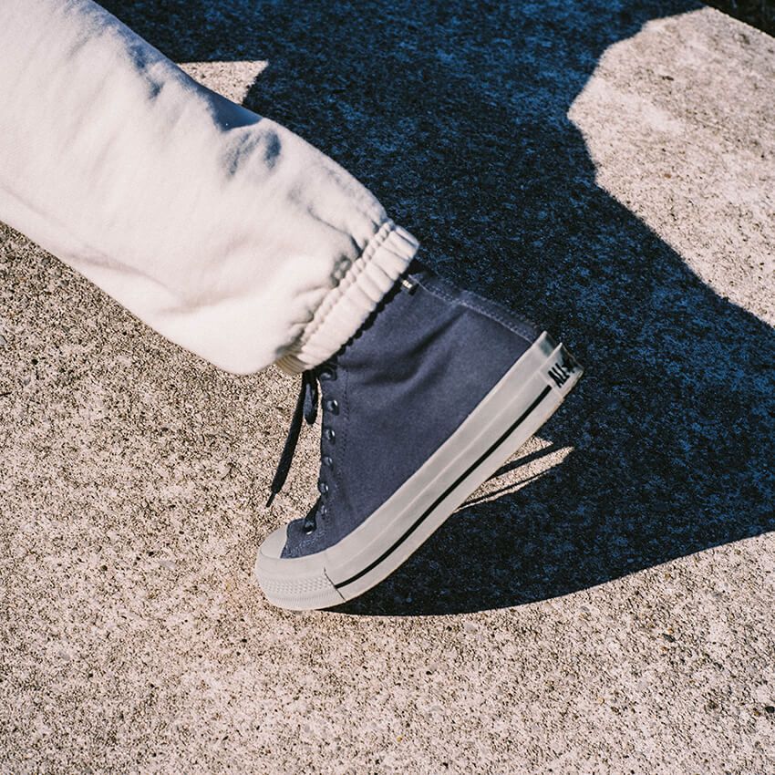 ナナミカ別注「オールスター R」はゴアテックス搭載！ アッパーはオールネイビー！ - 9枚目の画像