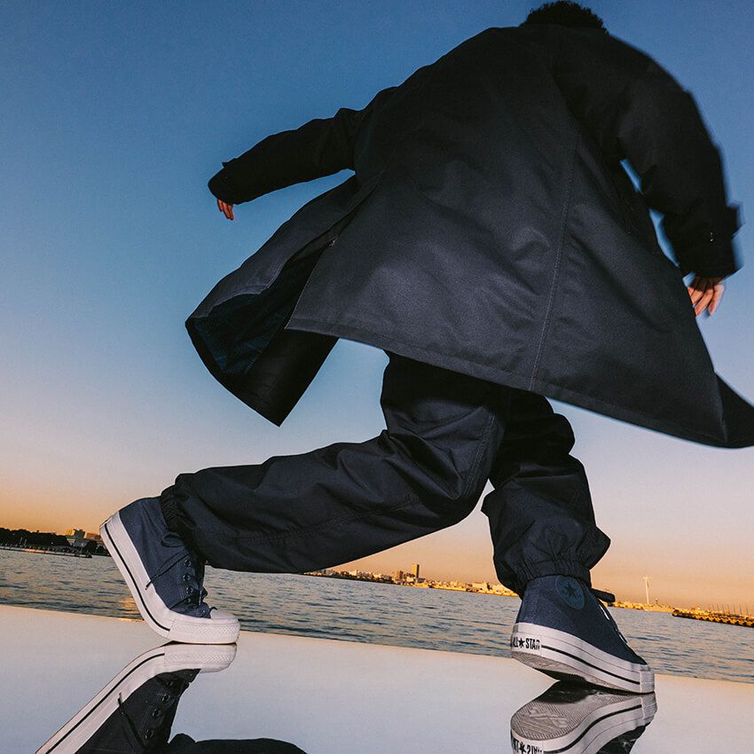 ナナミカ別注「オールスター R」はゴアテックス搭載！ アッパーはオールネイビー！ - 16枚目の画像