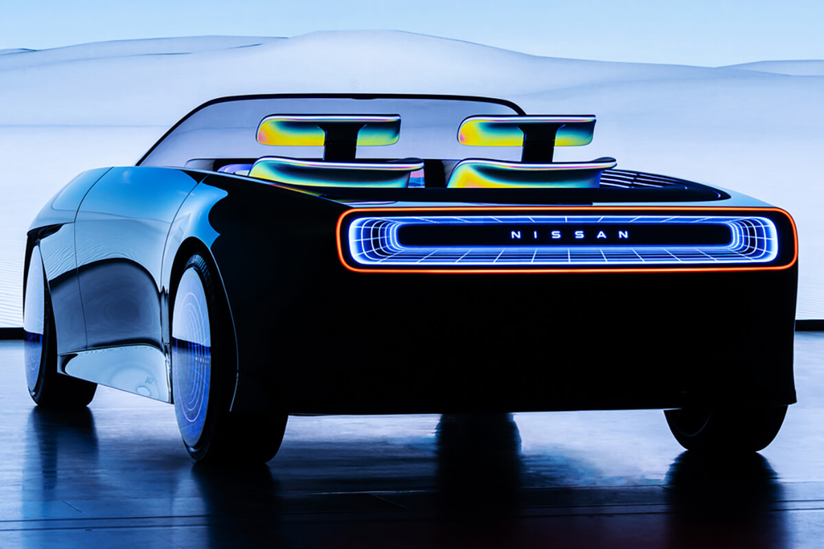 デザインが話題の日産「マックスアウト」。次世代EVオープンカーの正体