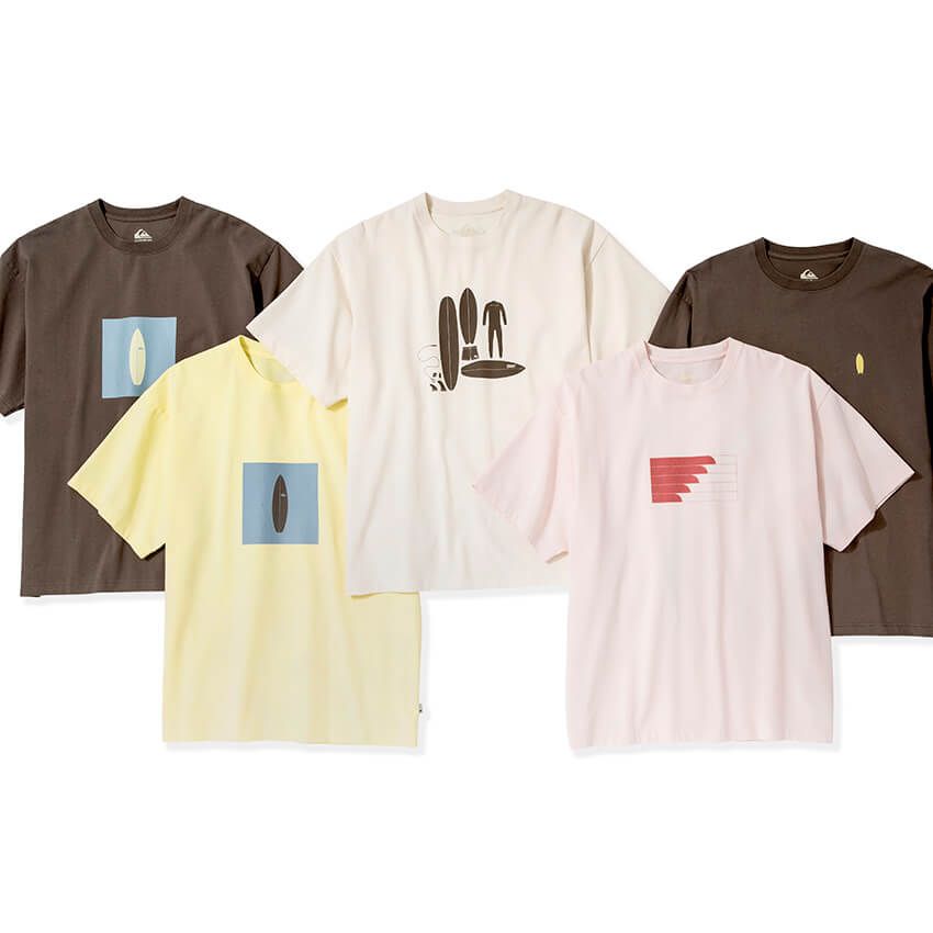 「クイックシルバー」のアートTシャツは、カリフォルニアのオレンジ＆パークとのコラボ作 - 1枚目の画像