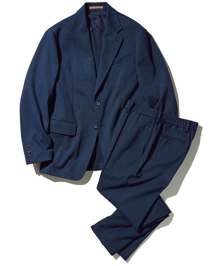 ジャケット4万6200円、パンツ2万6400円/ともにエストネーション 0120-503-971