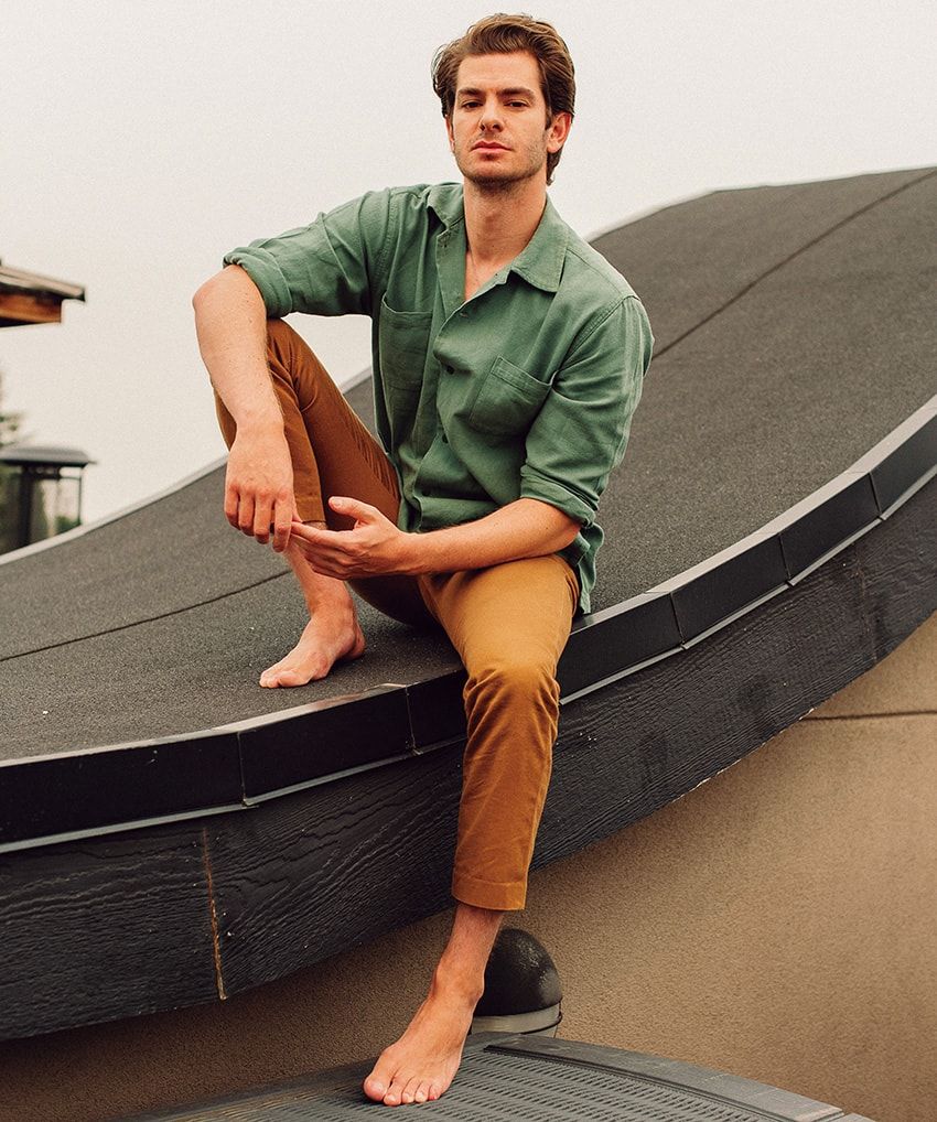 【気温20度の参考に】セレブたちの自然体シャツスタイル。ノーアイロンで開放的に！ - 1枚目の画像