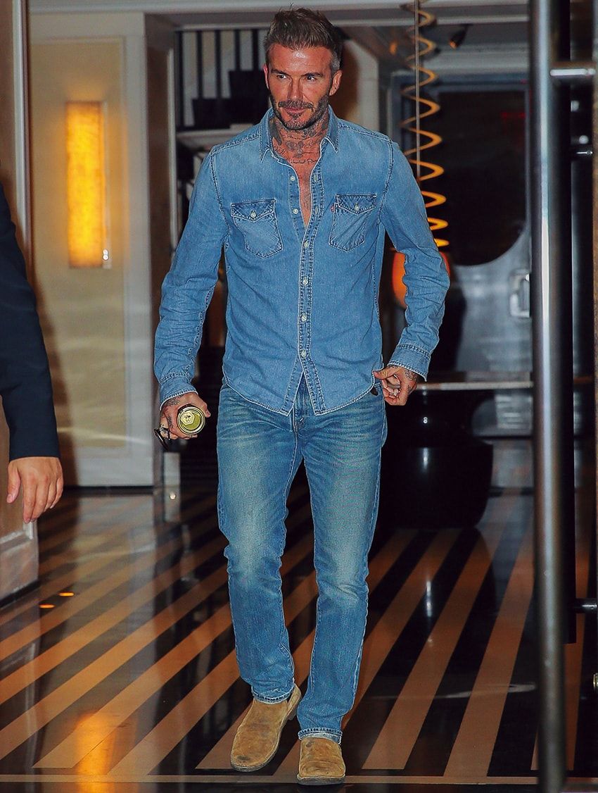 【気温20度の参考に】セレブたちの自然体シャツスタイル。ノーアイロンで開放的に！ - 4枚目の画像