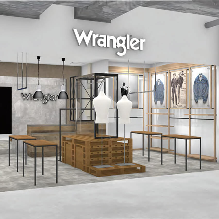 ラングラー」国内1号店がMIYASHITA PARKに！ 貴重なアーカイブも展示