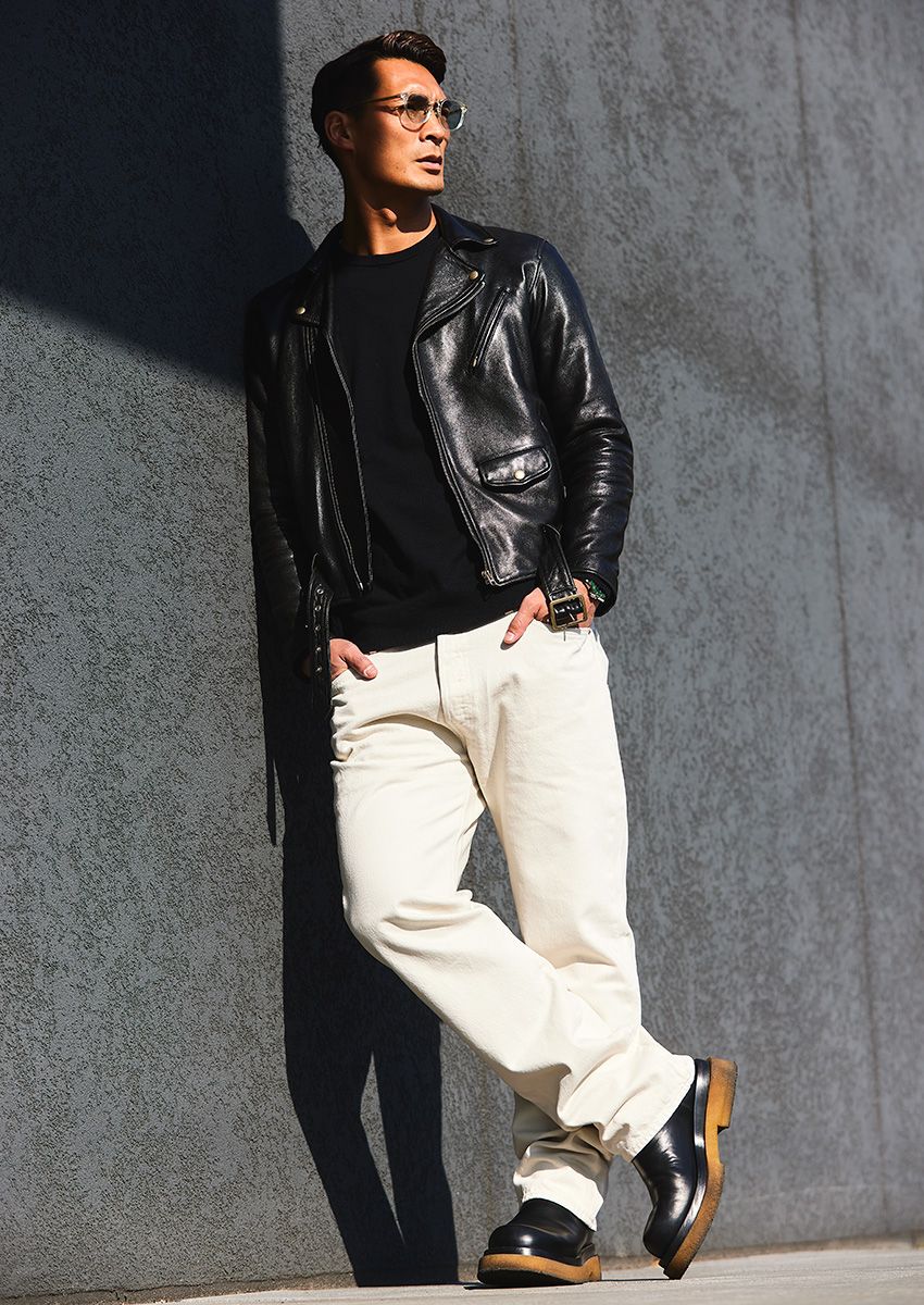 元サッカー日本代表・槙野智章さんが実践する“黒ライダース”を大人っぽく着こなすコツ - 13枚目の画像