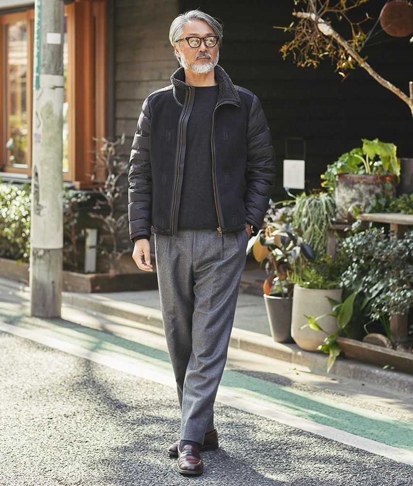 種カジ流・春のインナーダウンスタイル。ポイントは“色味と素材感” - 5枚目の画像