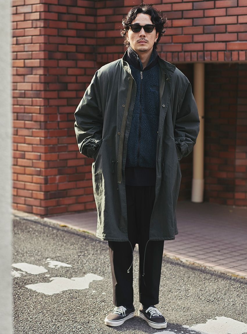 「ザ・ノース・フェイス」のベストを使った春の着回し術。19SOデザイナー・鈴木真悟さんの場合 - 2枚目の画像