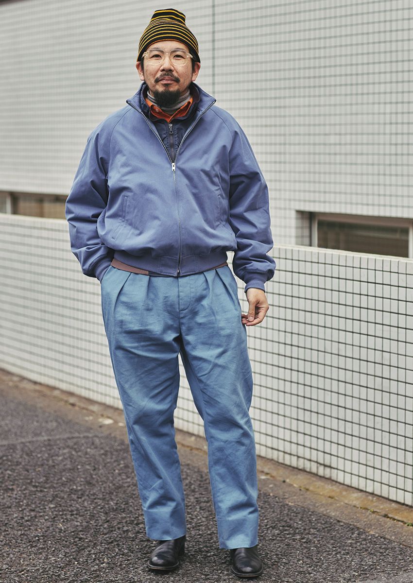 【気温別で紹介】デザイナー西野大士の“おじさんぽい”ブルゾンの着こなし術 - 7枚目の画像