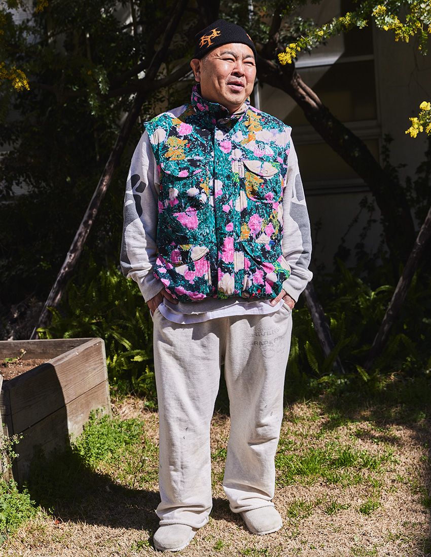 Supreme × ザ・ノース・フェイスをヘビロテするダイノジ大地さん。暖かい日は袖を外して…… - 8枚目の画像