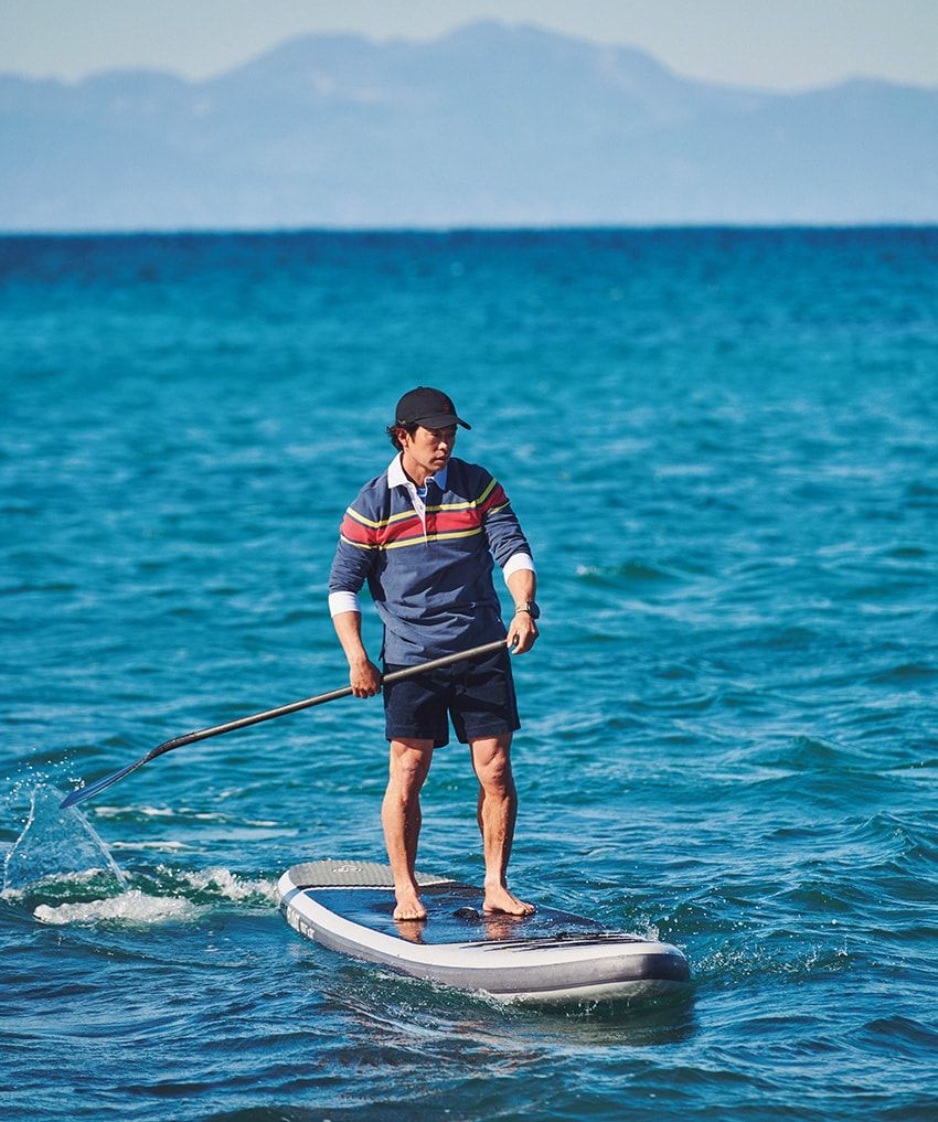 トップパドラー・金子ケニーが纏う「ブルックス ブラザーズ」の潮風を感じるコレクション - 3枚目の画像