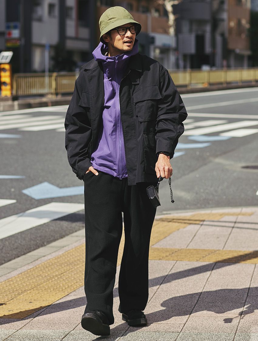 「ダイワピア39」で気温別コーデ。モデル春日潤也さんの花見と散歩スタイルを公開 - 2枚目の画像
