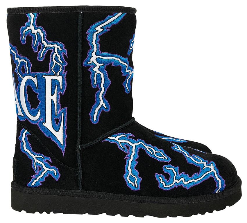 稲妻が走る「パレス×UGG」が登場！定番シープスキンがストリートな顔つきに - 1枚目の画像