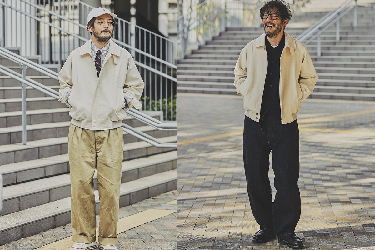 気温15度&20度の着こなし】目利きが白ブルゾンで“大人の上品スタイル