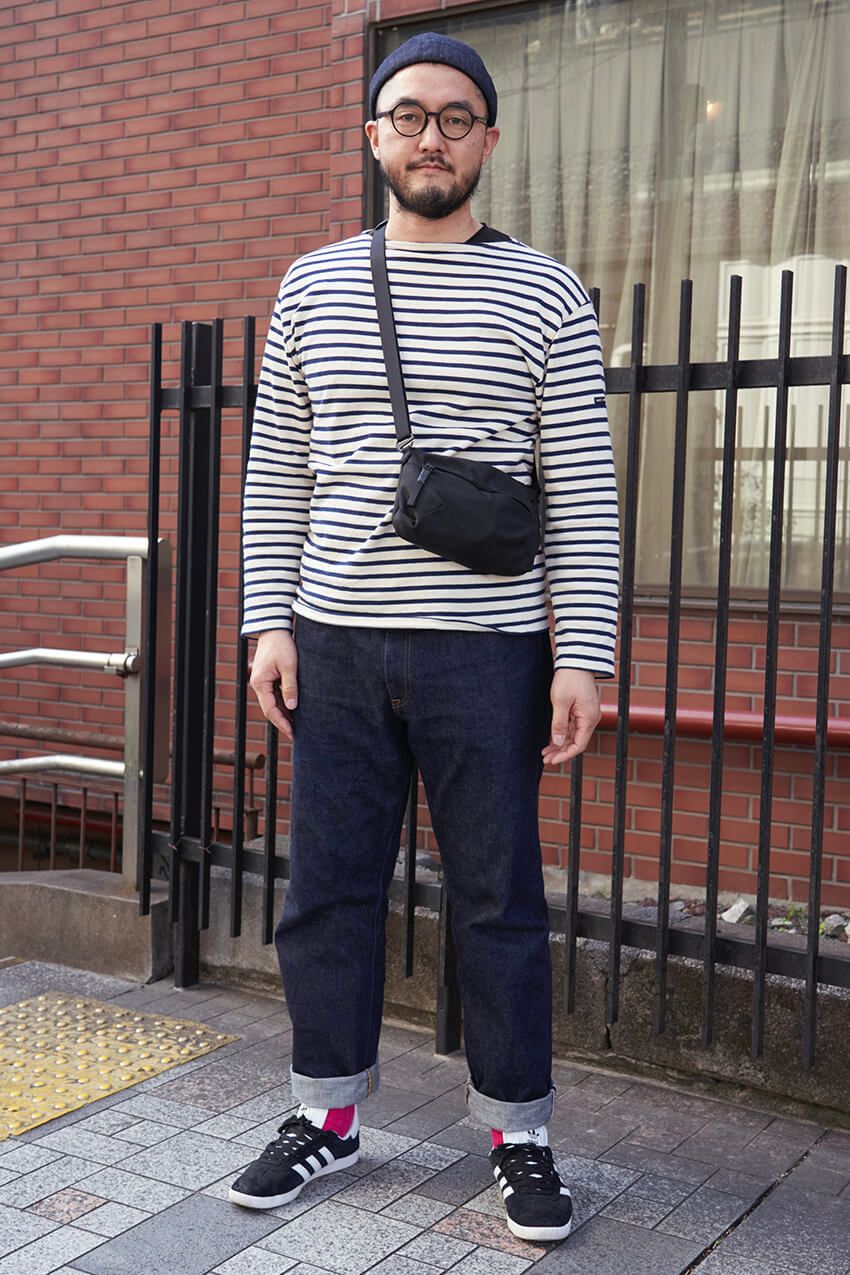 デニム使いが上手い11名の春コーデ。アメカジ、モノトーン、シャツ……着こなし術を紹介 - 1枚目の画像