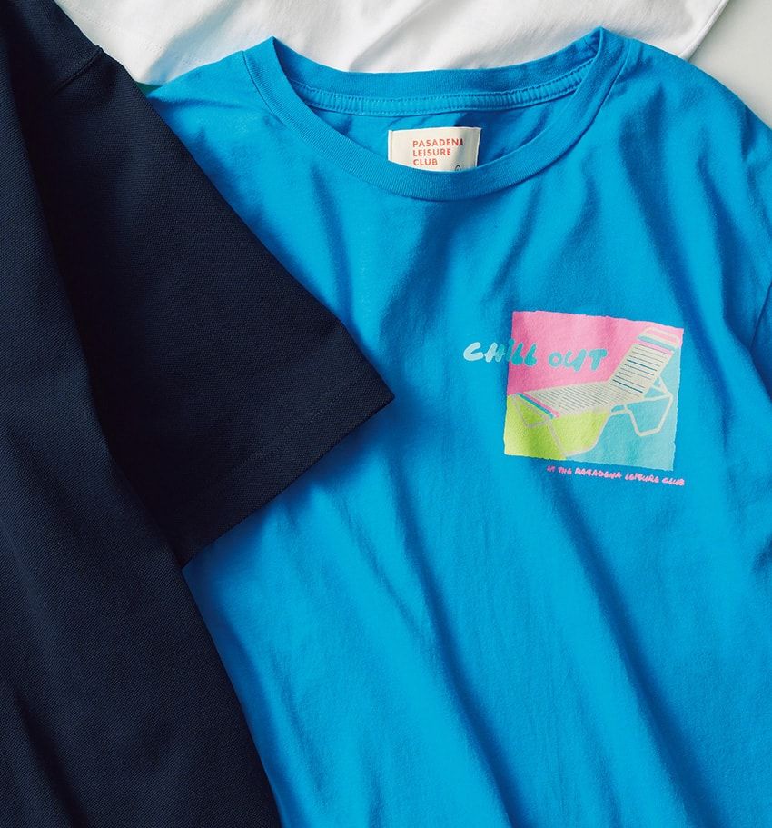 “Tシャツ一枚”が映える季節到来！多彩な“ブルー”Tシャツで今すぐ準備を - 9枚目の画像