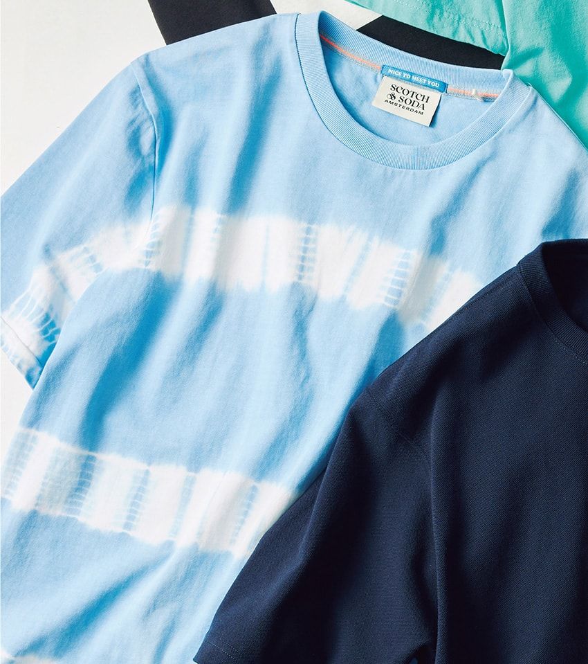 “Tシャツ一枚”が映える季節到来！多彩な“ブルー”Tシャツで今すぐ準備を - 5枚目の画像