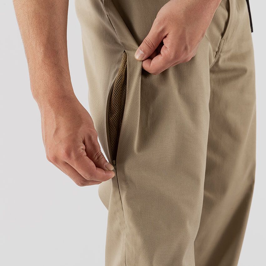 キャンプ仕様の「ディッキーズ」。Dカン、ドローコード、ベンチレーションなどを装備！ - 24枚目の画像