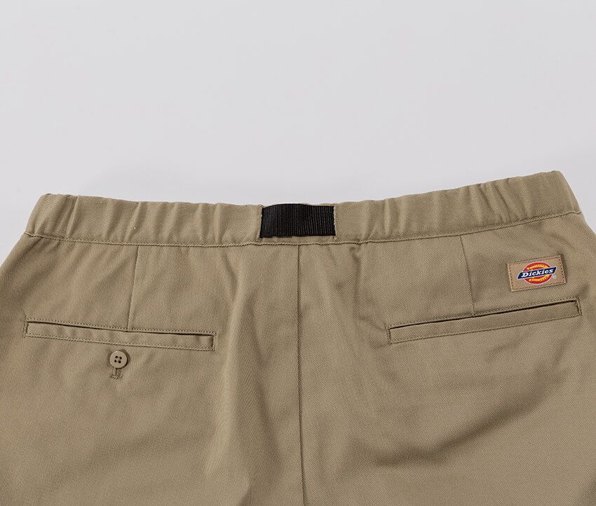 キャンプ仕様の「ディッキーズ」。Dカン、ドローコード、ベンチレーションなどを装備！ - 12枚目の画像