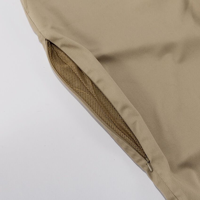 キャンプ仕様の「ディッキーズ」。Dカン、ドローコード、ベンチレーションなどを装備！ - 20枚目の画像