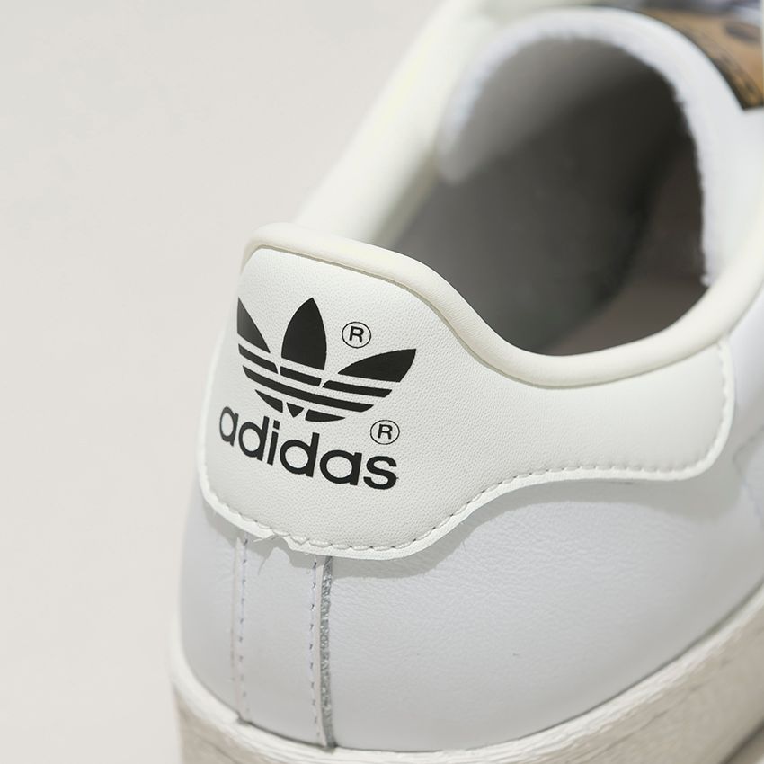 “金ベロ”のアディダス「スーパースター」再現。80年代のヴィンテージライクな一足 - 2枚目の画像