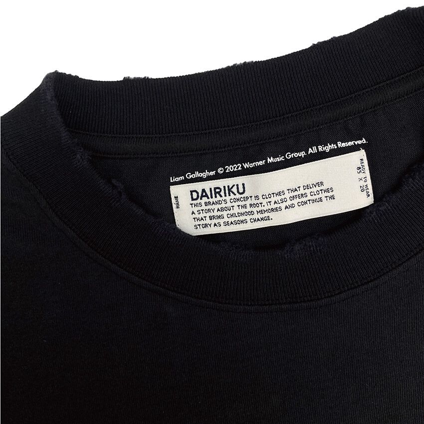30代、40代のオアシス服が「ダイリク」から。デニムに似合うリアム・ギャラガーのロンT - 4枚目の画像