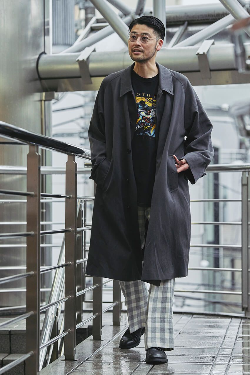 夏前まで快適に着られるコートで気温別コーデ。プロが実践する異素材合わせのコツ - 4枚目の画像