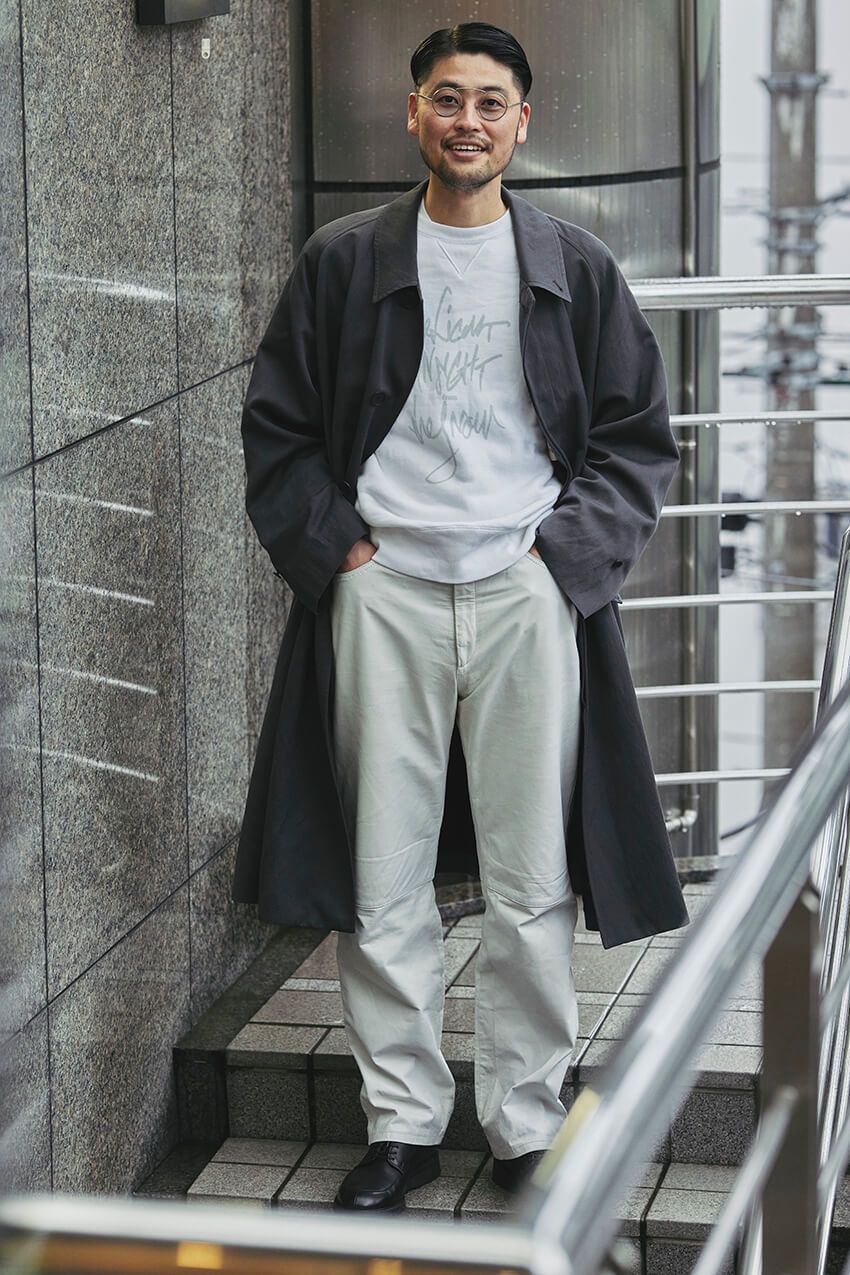 夏前まで快適に着られるコートで気温別コーデ。プロが実践する異素材合わせのコツ - 5枚目の画像