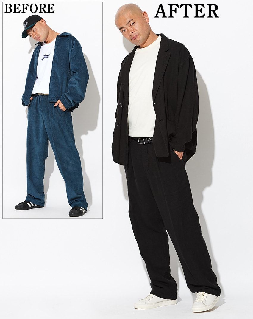 あばれる君をCreepy Nutsスタイリストがオシャレに改造！大人ストリートの決定版 - 19枚目の画像