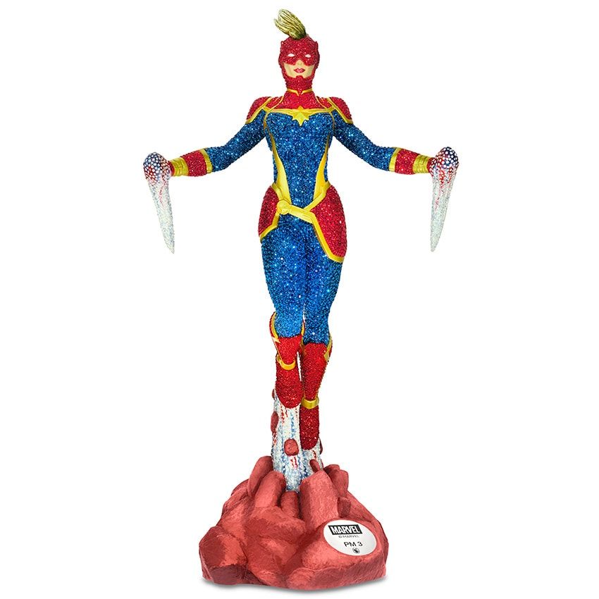 マーベルのヒーローが「スワロフスキー」で！ヒーローはやはり輝き続けるのだ - 1枚目の画像